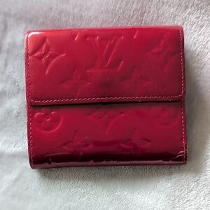 Louis Vuitton Red Wallet